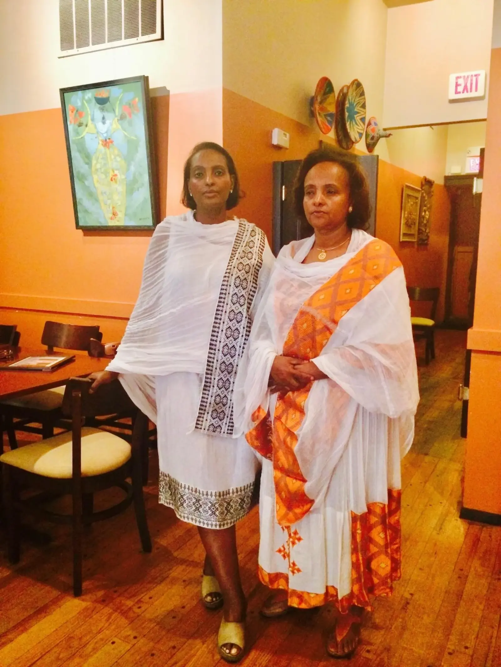 Berekti and Akberet "Aki" Mengistu, founders of Mesob