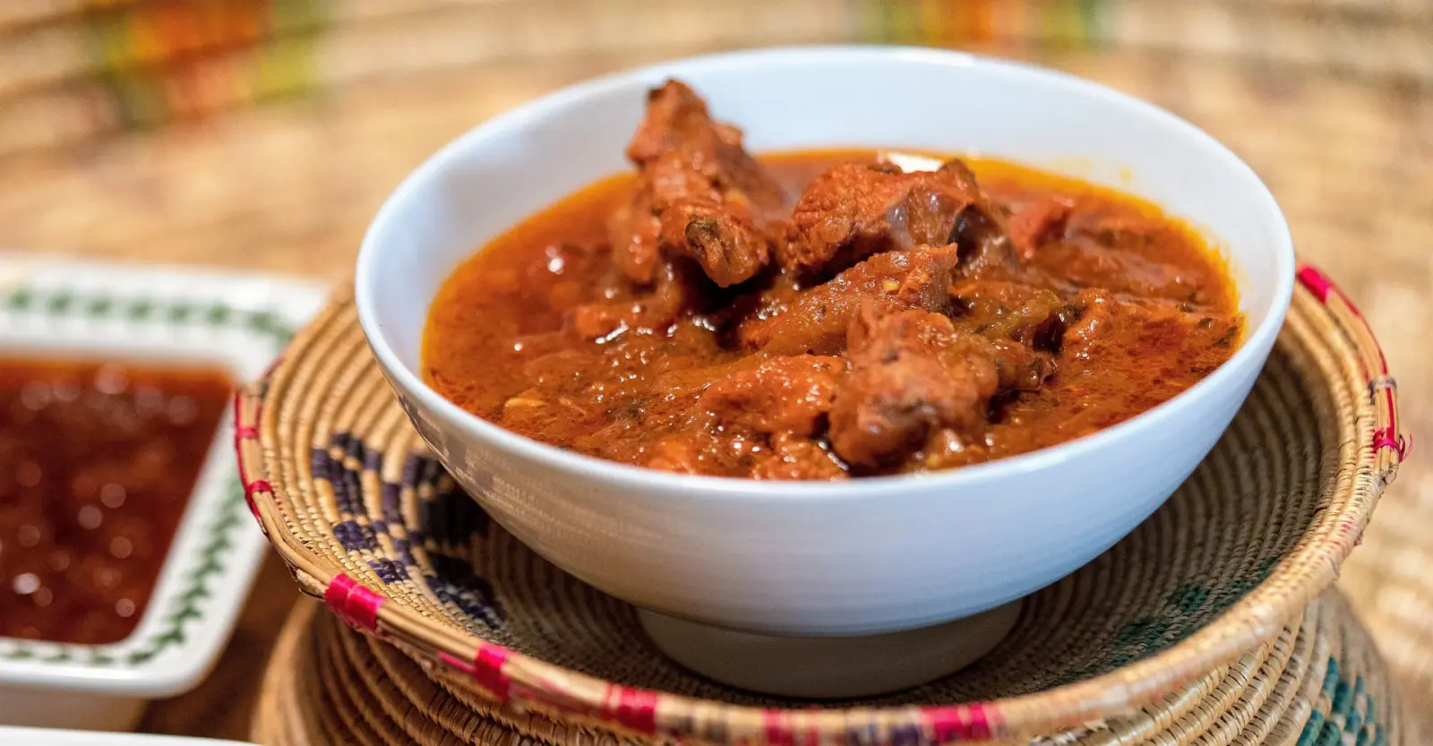Bozena Shiro Ethiopian dish at Mesob