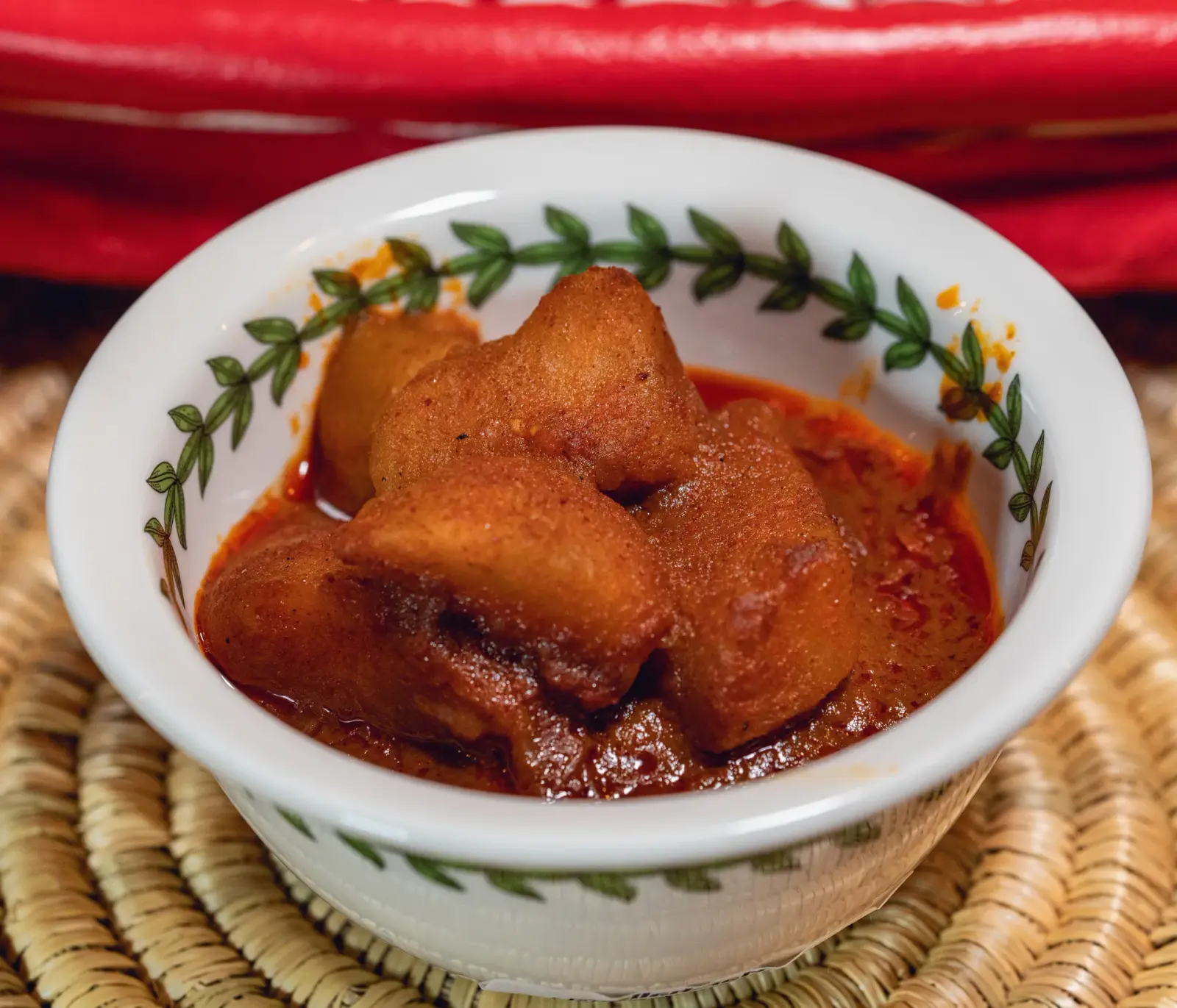 Dinich Wat Ethiopian dish at Mesob